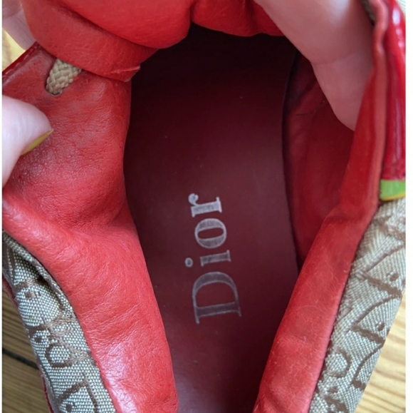 DIOR DIOR 🦋🌺🔥Rasta Trotter high-top - Picture 5 of 10